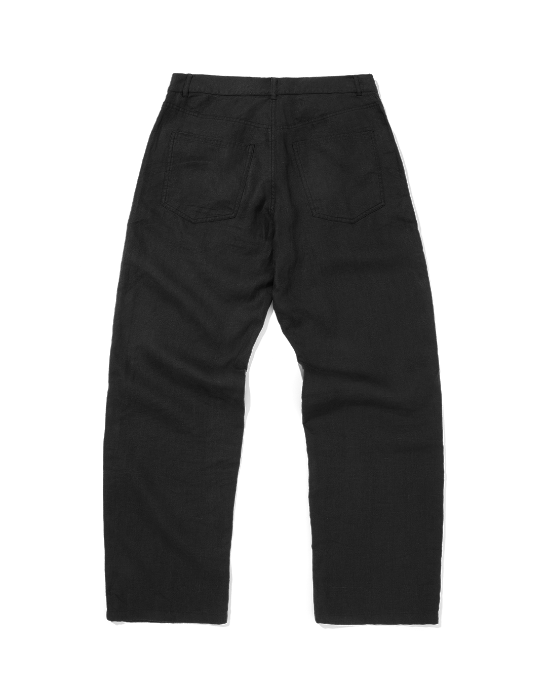 Midweight Linen Jean Black