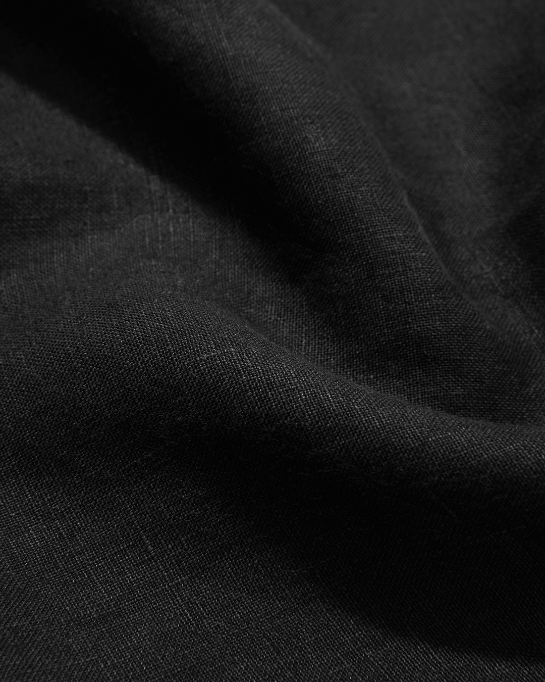 Midweight Linen Jean Black