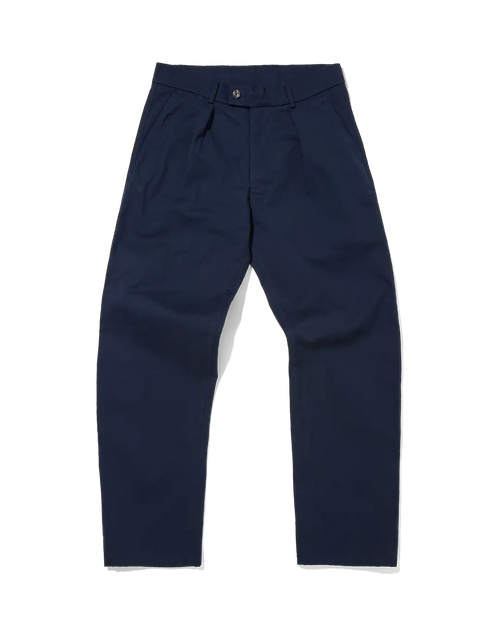 Straight Leg Trouser Dark Navy