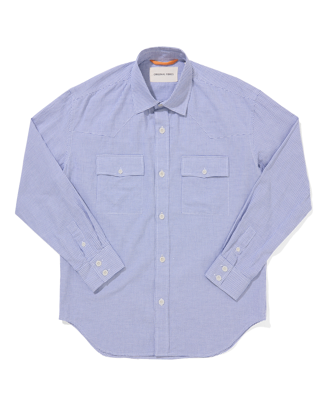 Western Shirt Classic Blue Pin Check