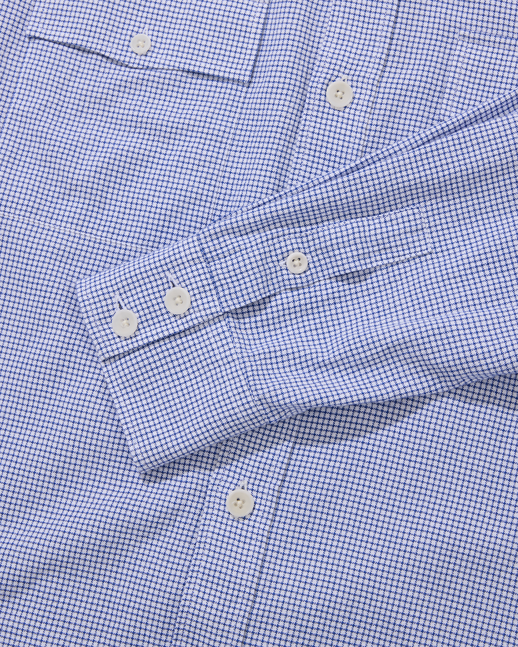 Western Shirt Classic Blue Pin Check