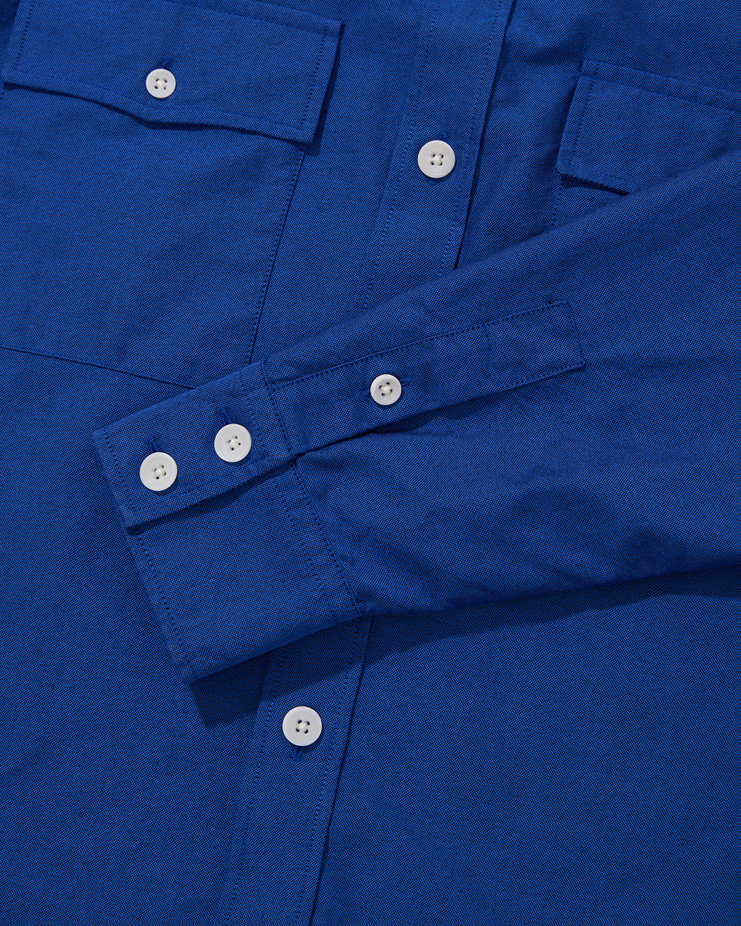 Organic Cotton Western Shirt Royal Oxford