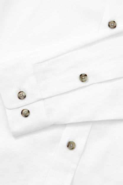 Midweight Linen Signature White