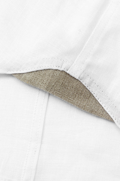 Midweight Linen Signature White