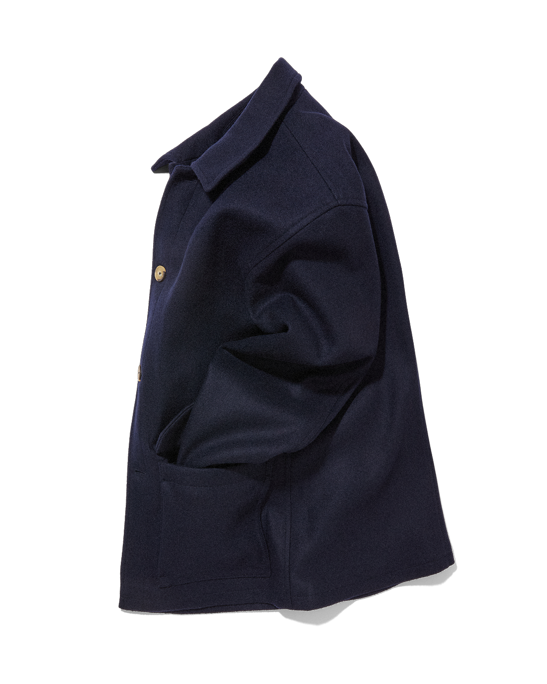Wool Field Jacket Ink Blue