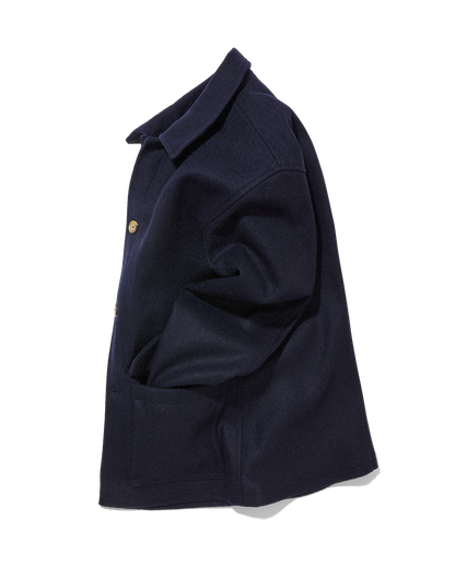 Wool Field Jacket Ink Blue