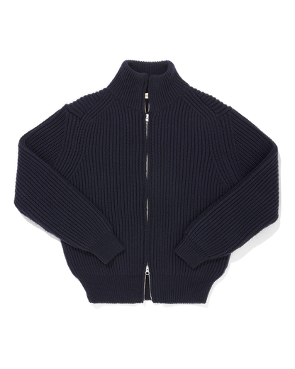 Ribbed Studio Warmer Navy