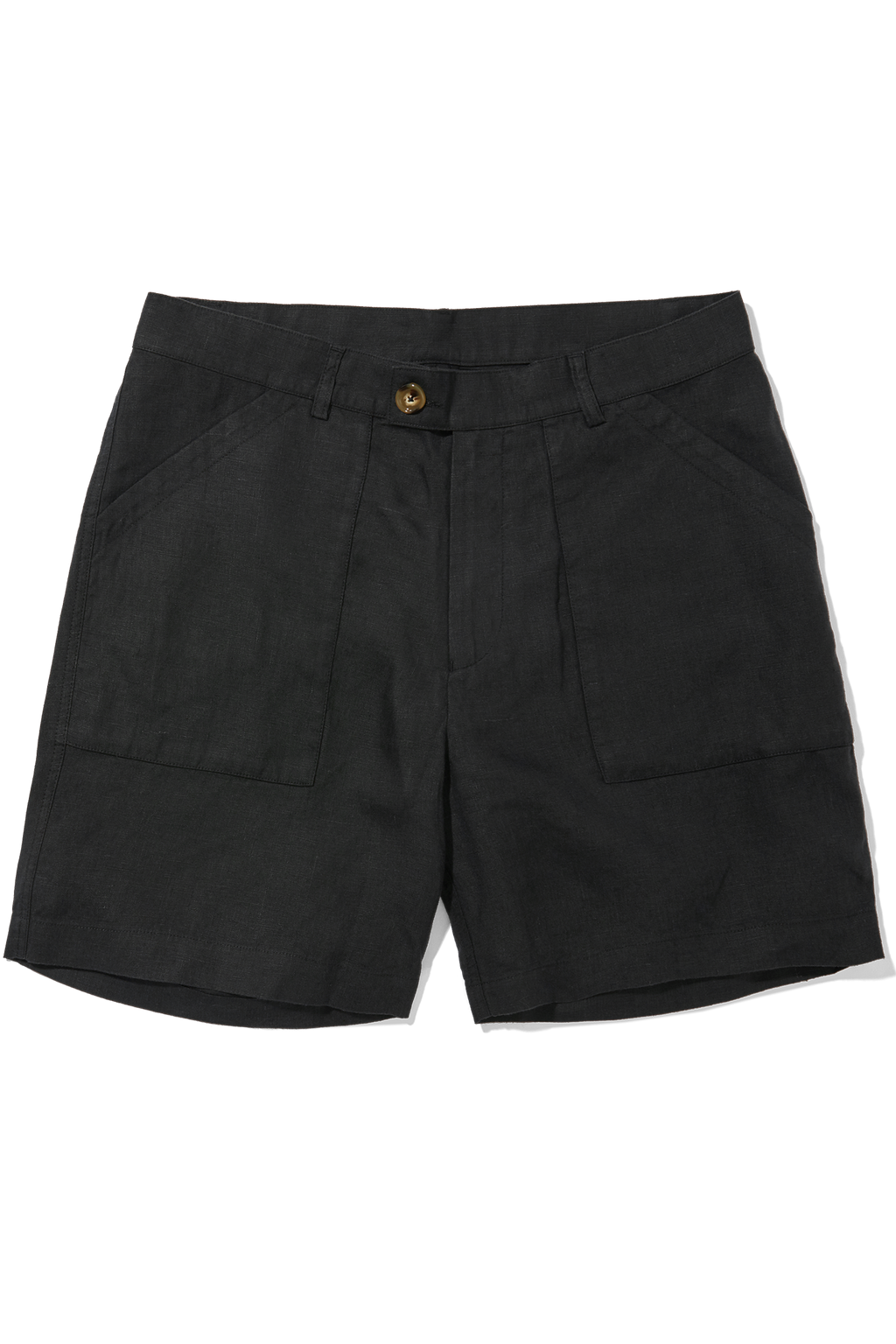 Patch Pocket Shorts Black
