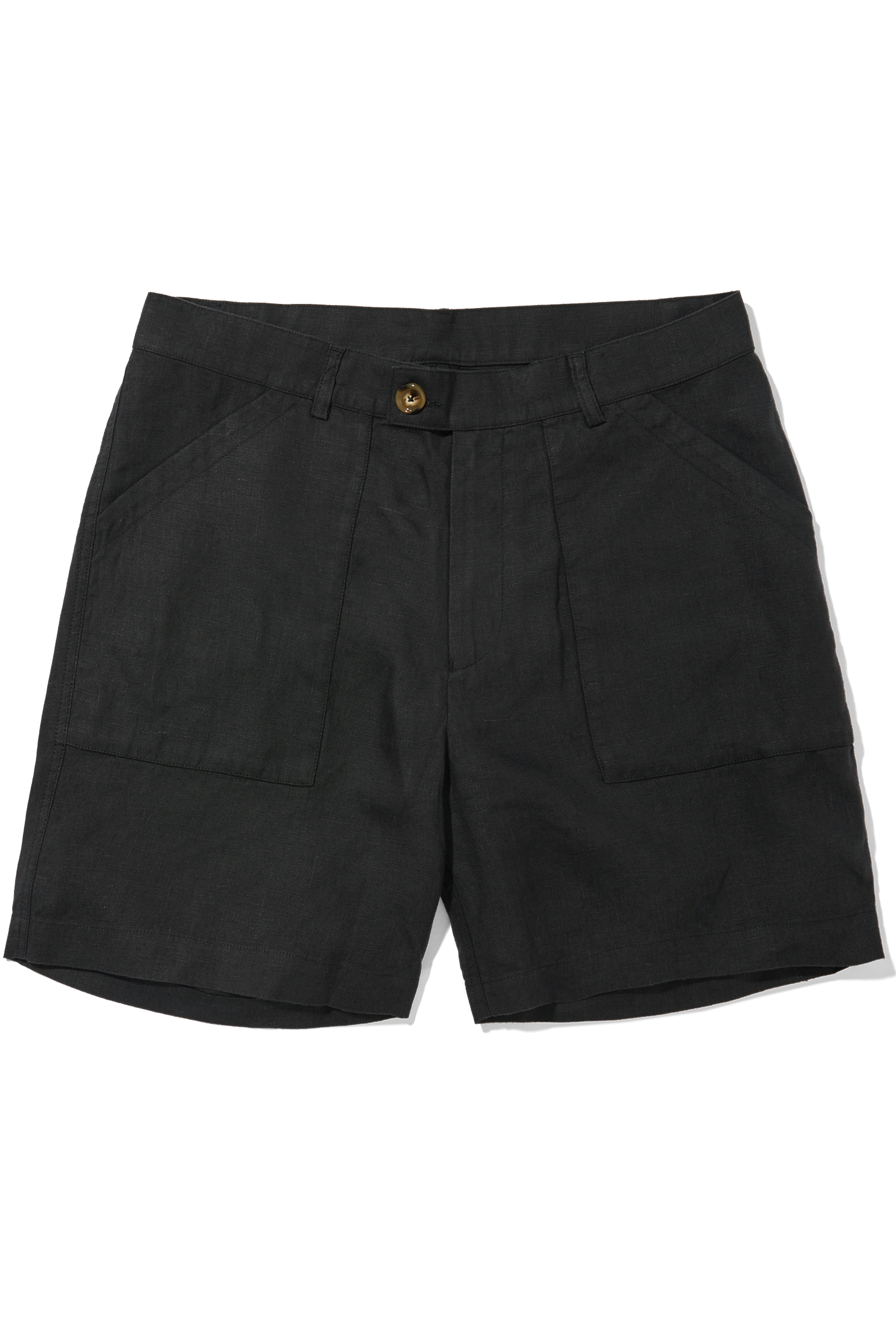 Patch Pocket Shorts Black