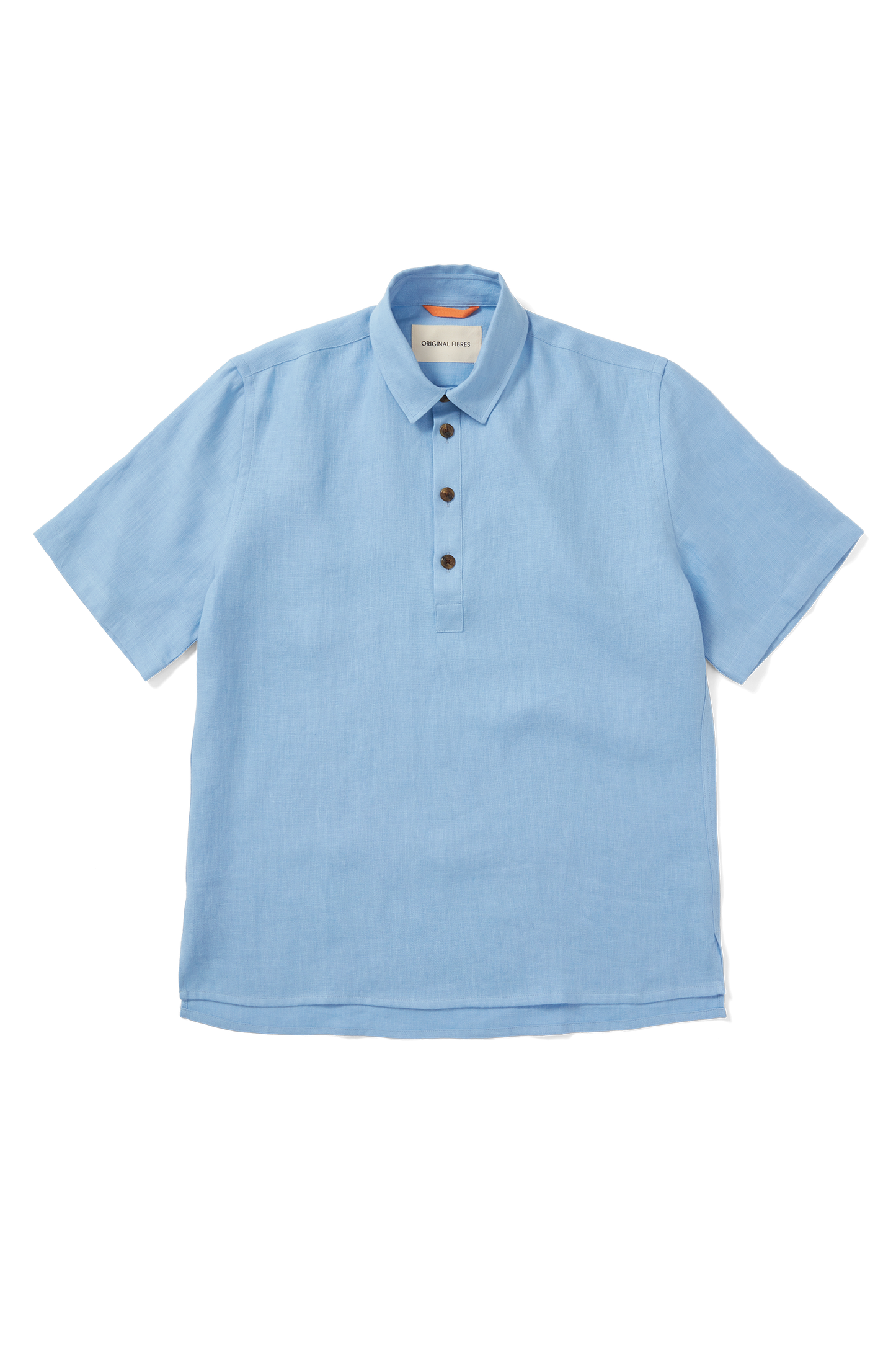 Short Sleeve Smock Light Blue