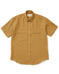 Short Sleeve Utility Shirt Caramel