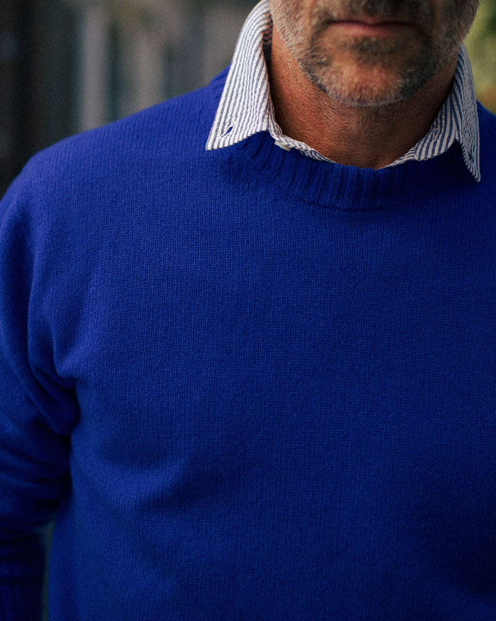 Crewneck Electric Blue