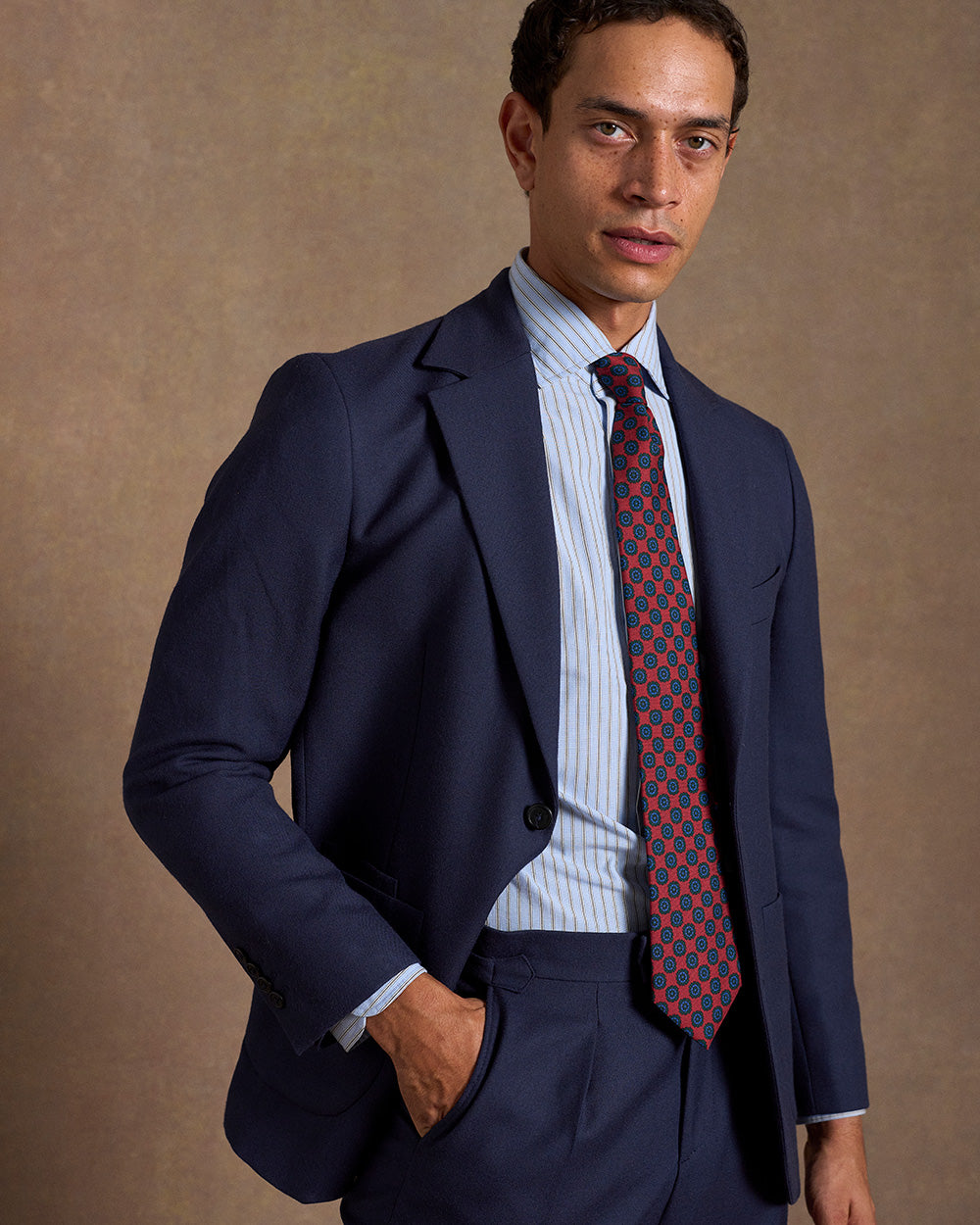 Three Season Suit Jacket Navy