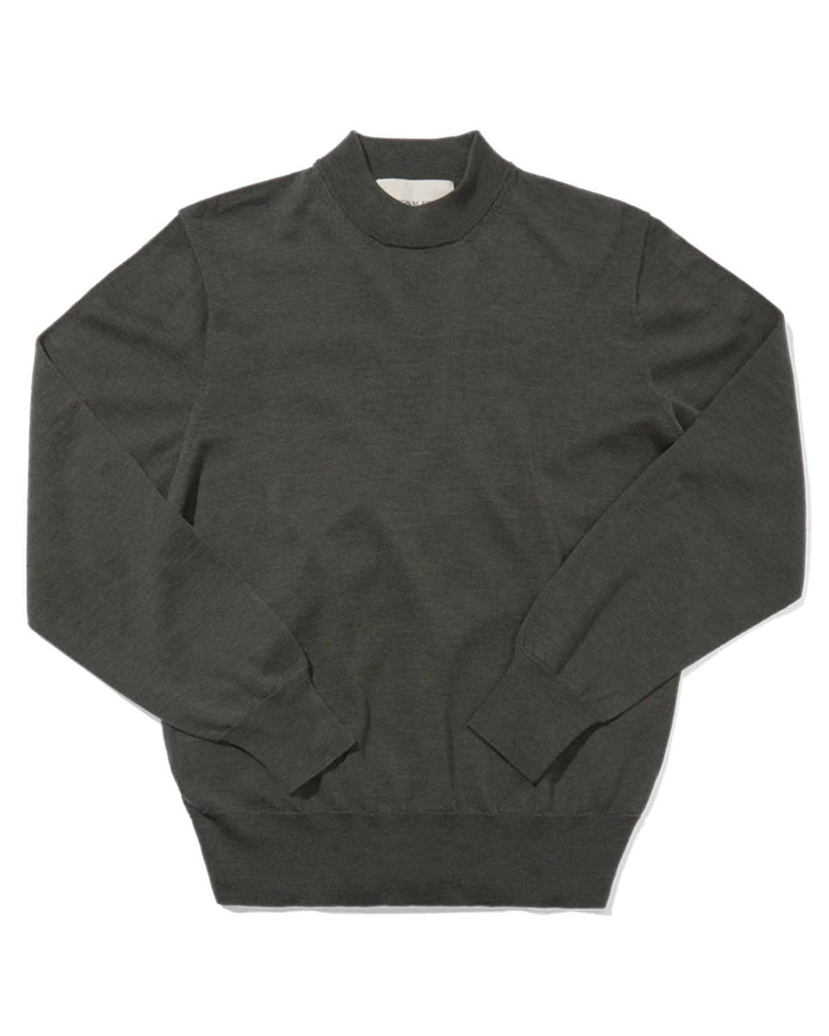 Merino High Neck Crew Fir