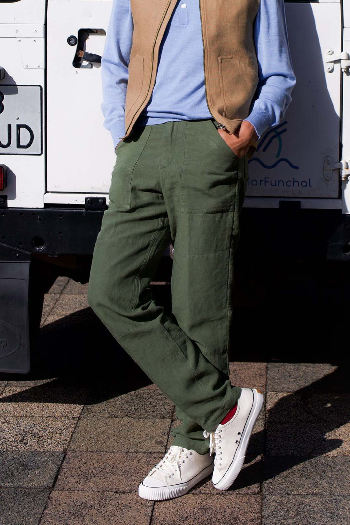 Patch Pocket Trouser Olive
