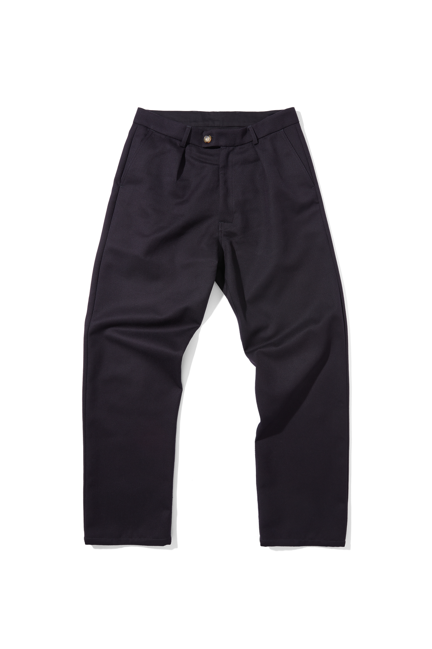 Pre order - Wool Straight Leg Trouser Navy