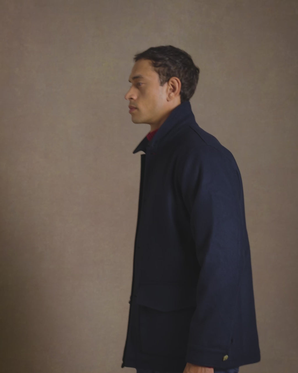 Field Jacket Ink Blue