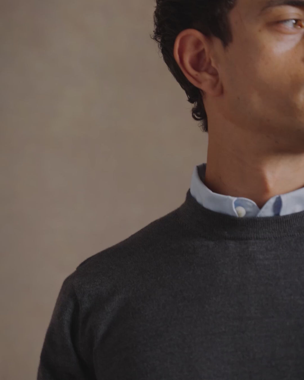 Classic Crewneck Grey Melange