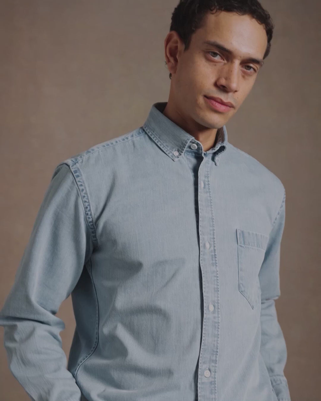 Denim Shirt Light Blue