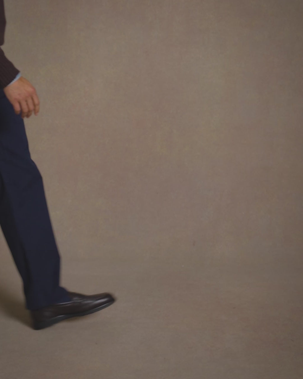 Straight Leg Trouser Navy