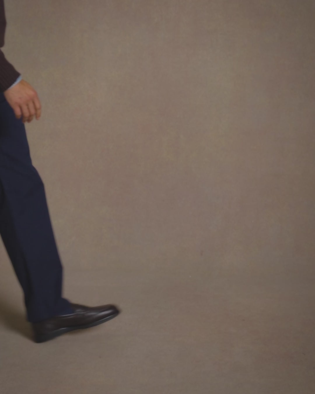 Straight Leg Trouser Navy