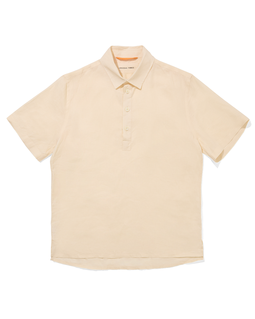 Linen Short Sleeve Smock Oyster