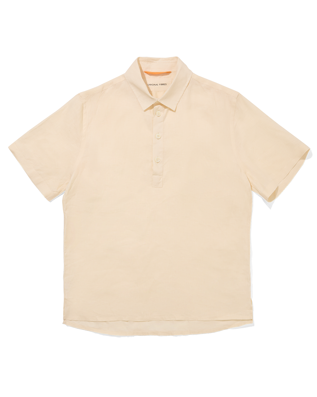 Linen Short Sleeve Smock Oyster