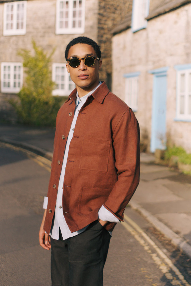 Midweight Railway Jacket Cinnamon