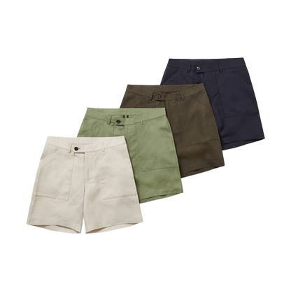 Patch Pocket Shorts 7 Inch Arabica