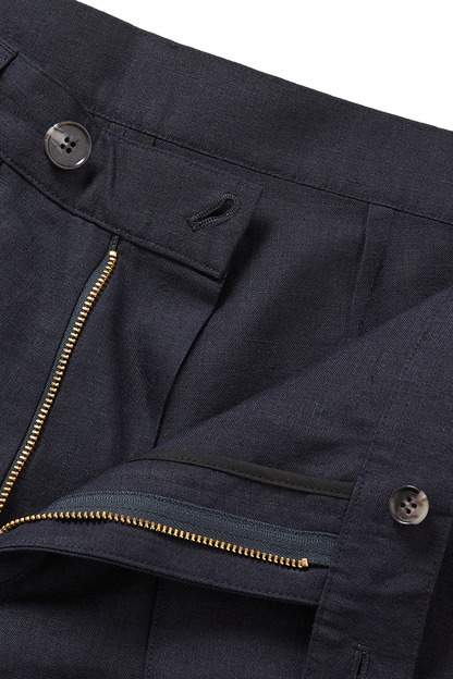 Patch Pocket Shorts 7 Inch Navy Blue