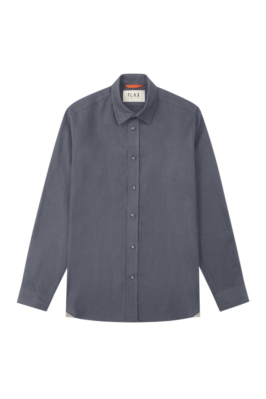 Heavy Linen Signature Slate Grey