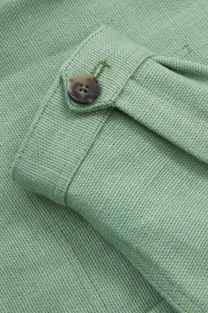 Heavy Railway Jacket Stockton Green