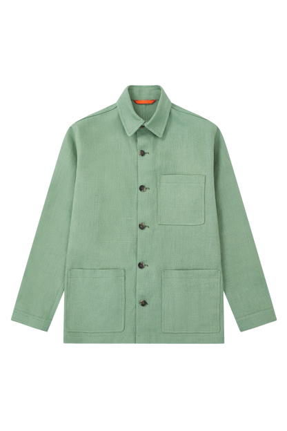 Heavy Railway Jacket Stockton Green