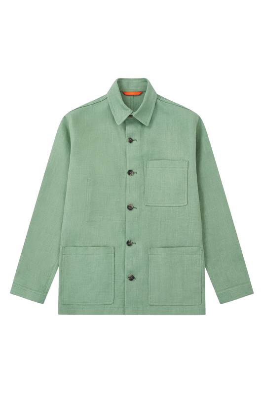 Heavy Railway Jacket Stockton Green